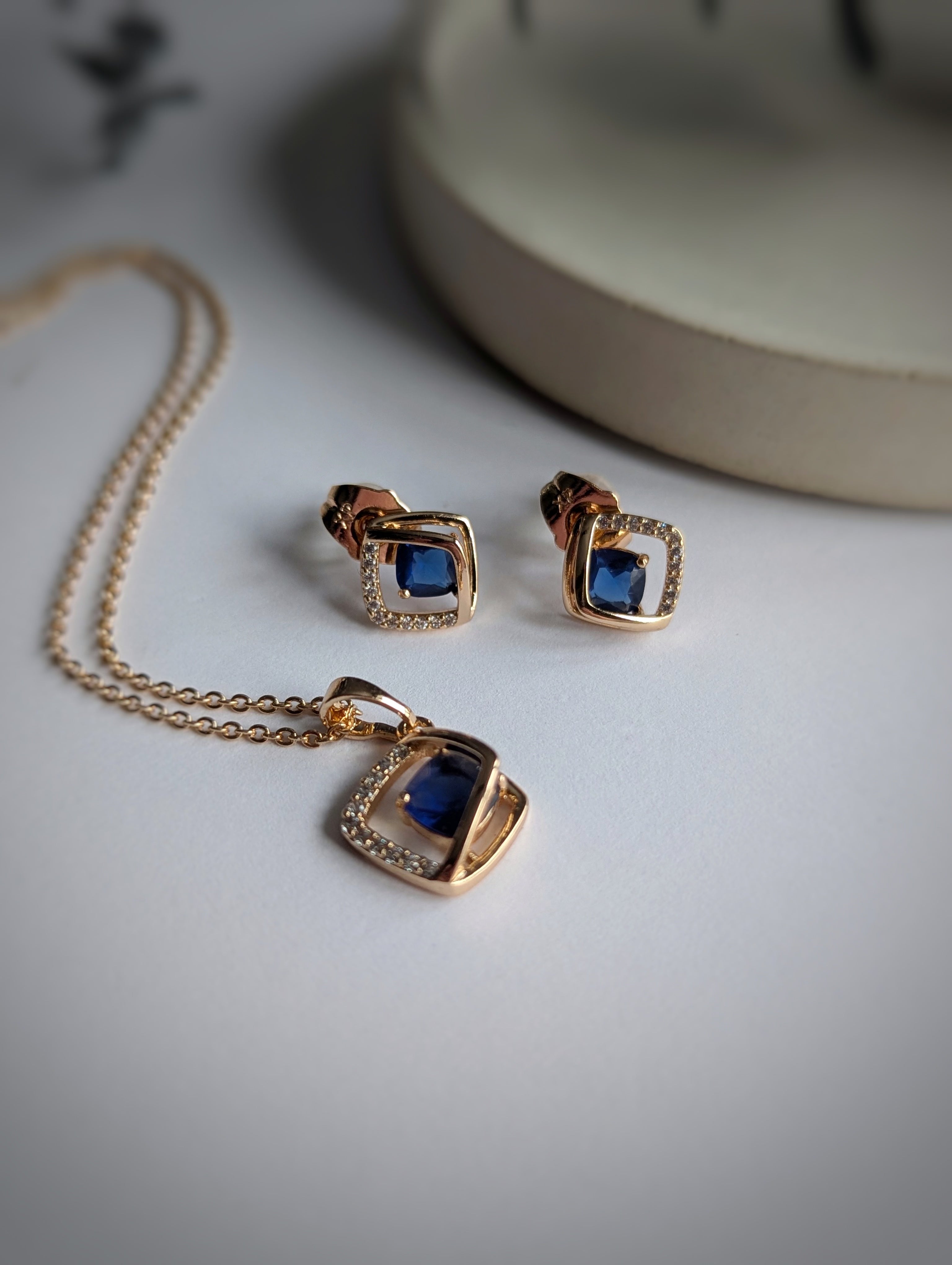 Trio Saphir -bleu