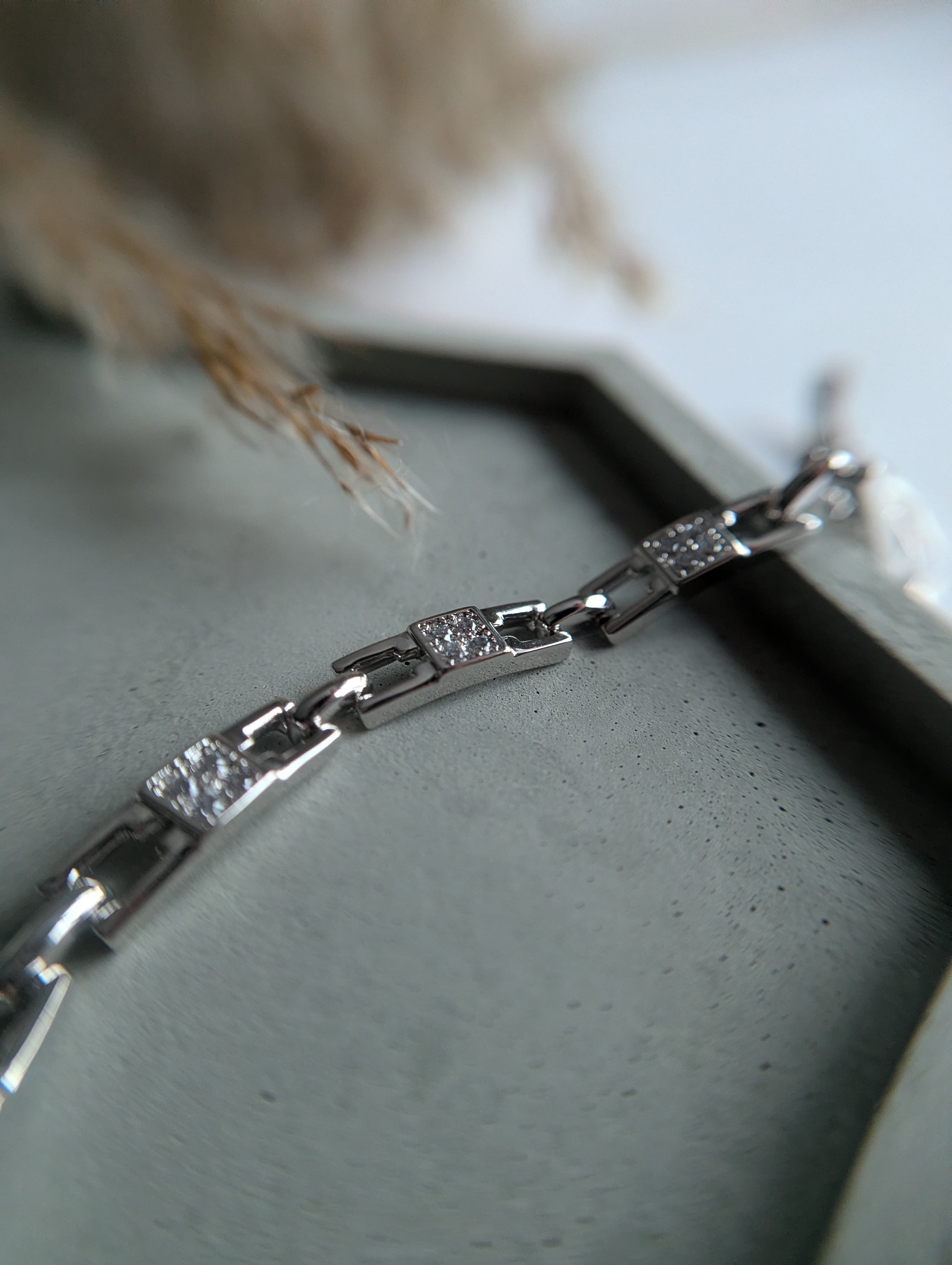 Bracelet Quadrus-argenté